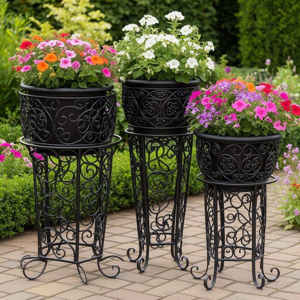 Decorative Steel Planters