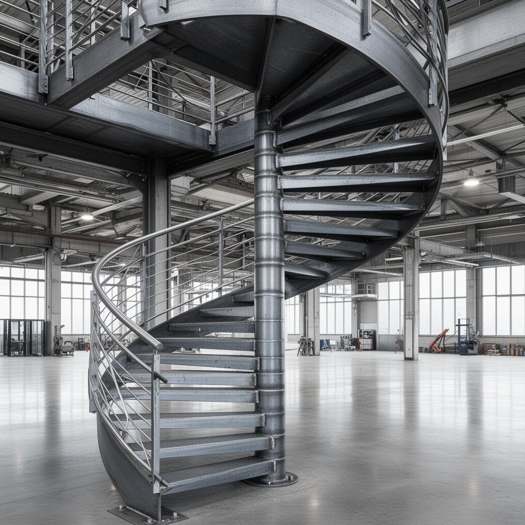 SS Staircase Fabrication